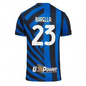 Inter Milan Nicolo Barella #23 Replika Hjemmebanetrøje 2024-25 Kortærmet